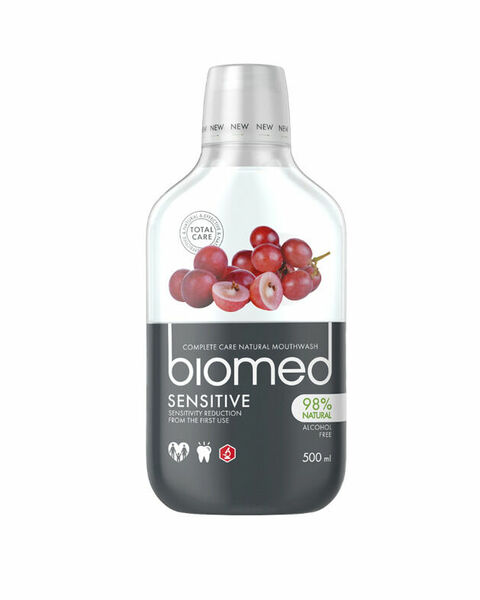 BIOMED SENSITIVE ústní voda 500ml porovnat ceny