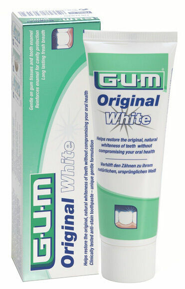 GUM zubní pasta Original White bělicí 75ml porovnat ceny