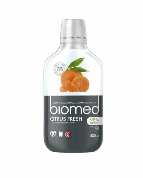 BIOMED CITRUS FRESH ústní voda 500 ml porovnat ceny