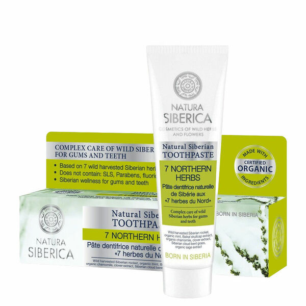 Natura SIberica Přírodní sibiřská zubní pasta 7 Severských bylin 100g porovnat ceny
